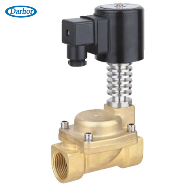 DHPG31 brass high temperature solenoid valve