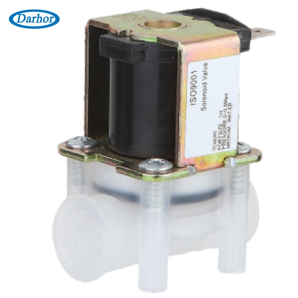 DHWS10-02 small plastic solenoid valve 1/4