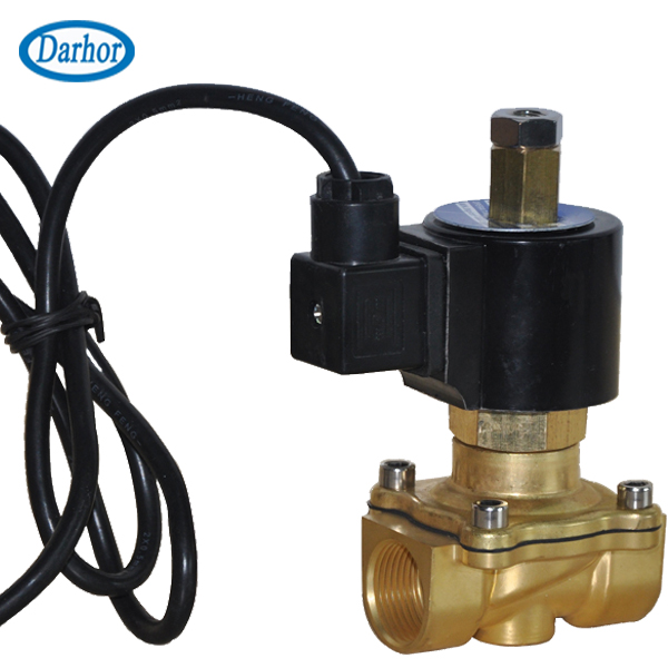 DHDF-O normally open brass fountain solenoid valve