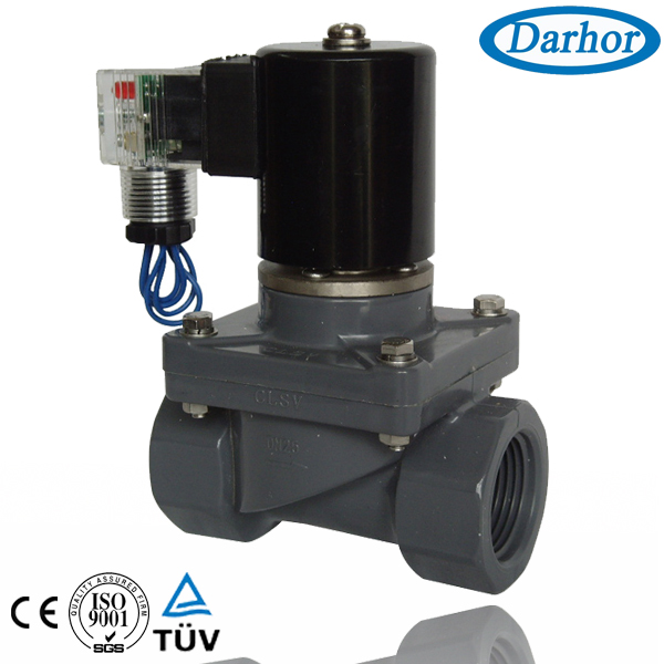 DHF-P PVC anti-corrosive solenoid valve